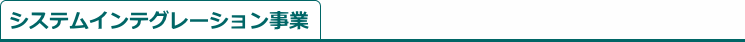 システムインテグレーション事業